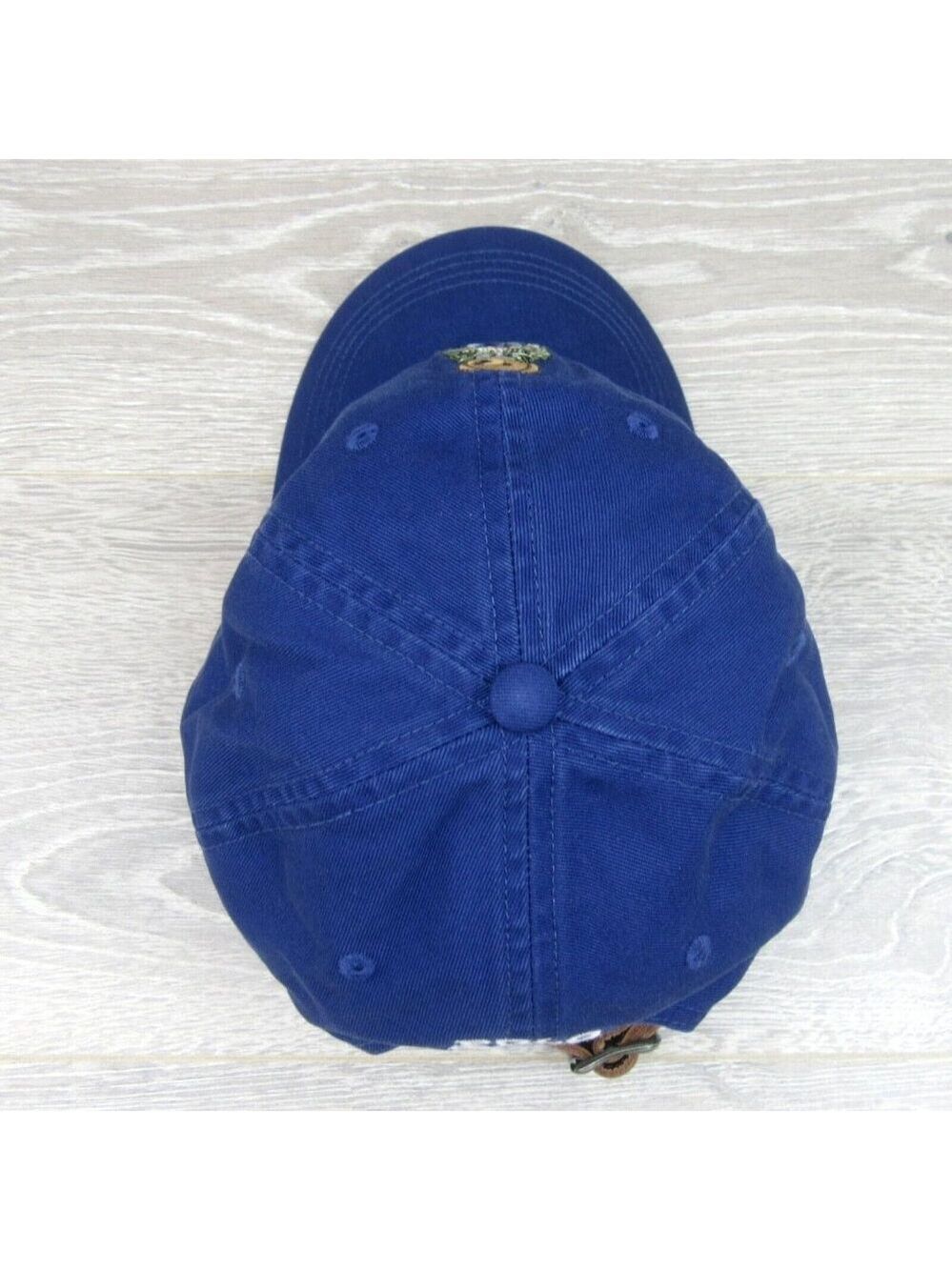Polo Ralph Lauren Bear Twill Ball Cap Hat Royal Blue OS Adjustable NEW - Picture 8 of 13
